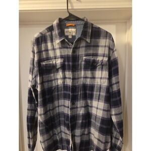 Field & Stream Mens Flannel Shirt Plaid Red Green Grey White Black Size XL